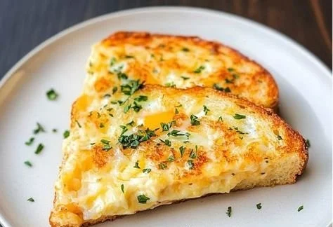 Cheesy Egg Toast