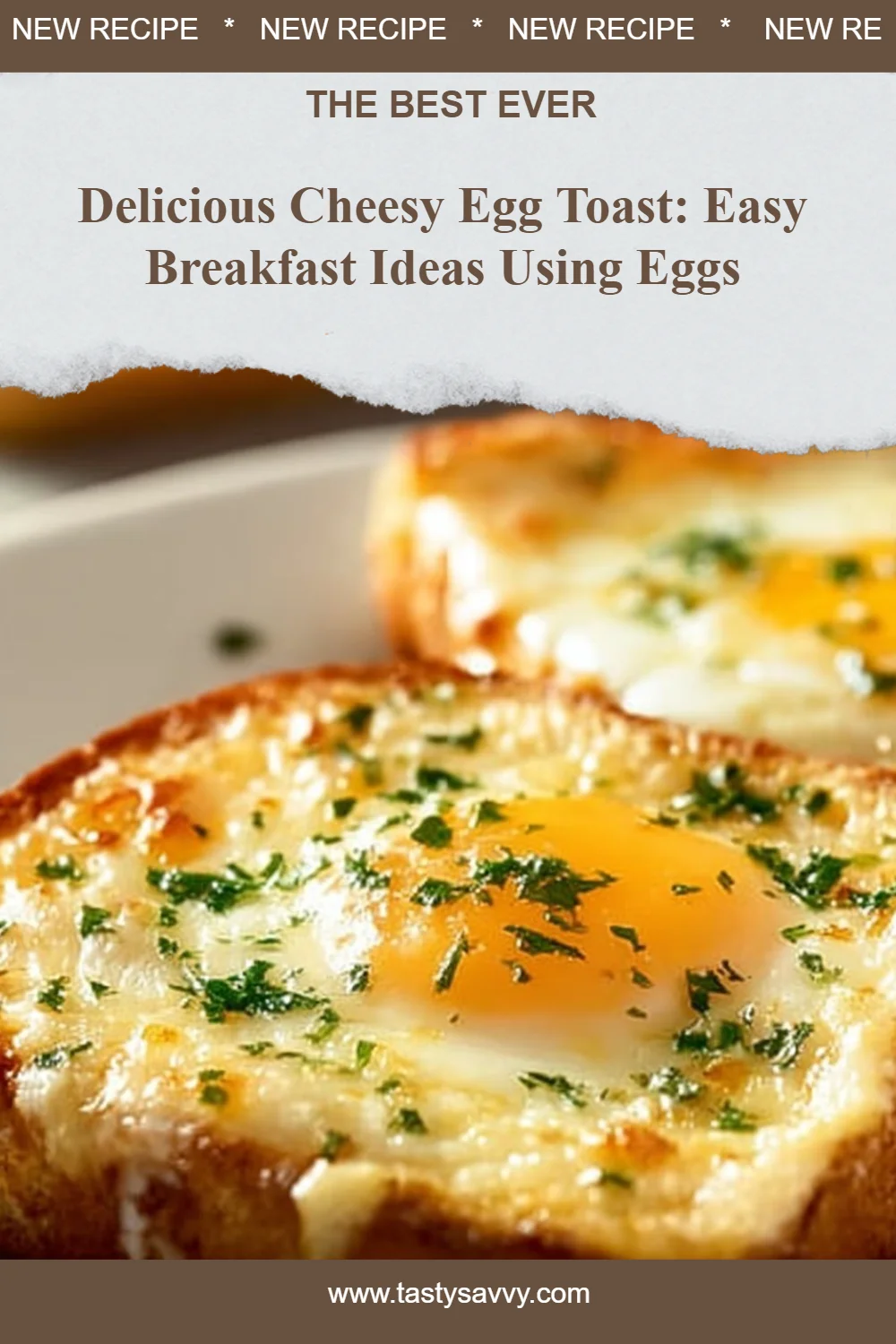 Cheesy Egg Toast