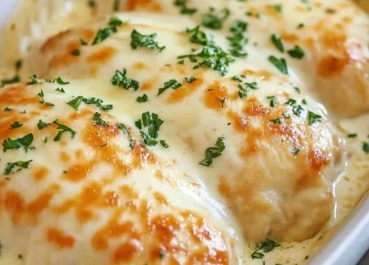 Cheesy Sour Cream Chicken Breasts
