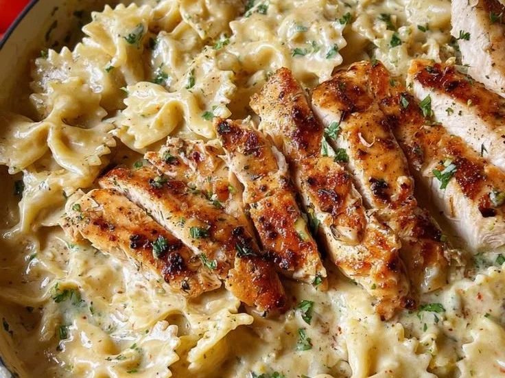 Chicken Garlic Parmesan Pasta