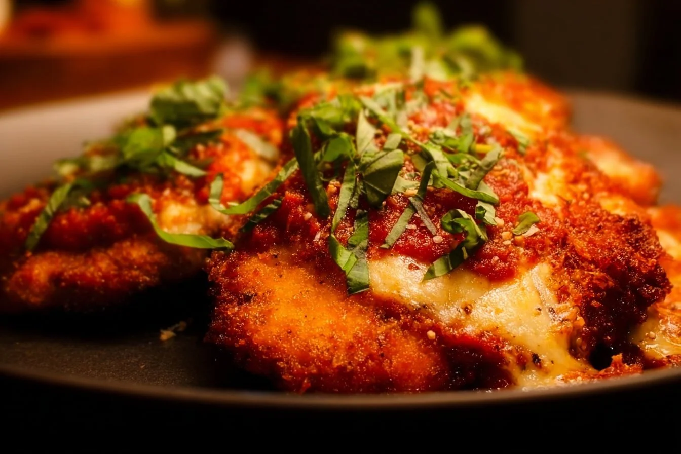 Chicken Parmesan Chicken Parmesan Delicious homemade Chicken Parmesan with marinara sauce and melted cheese