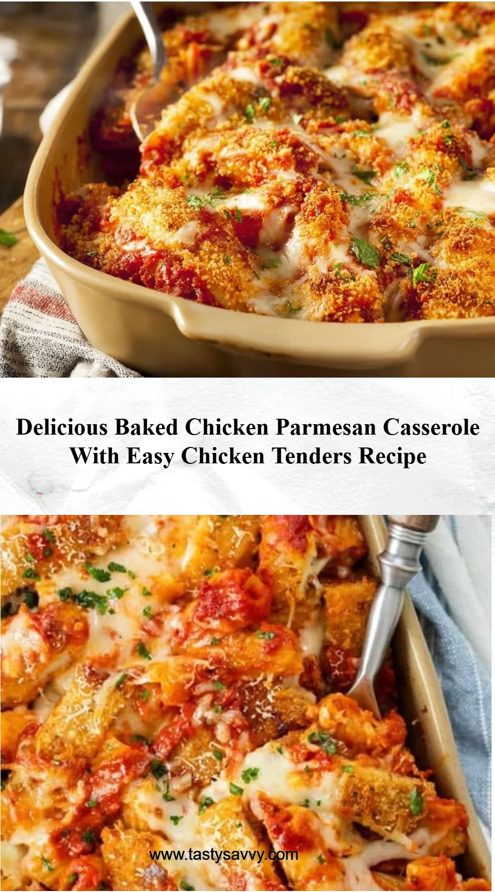 Chicken Parmesan Casserole