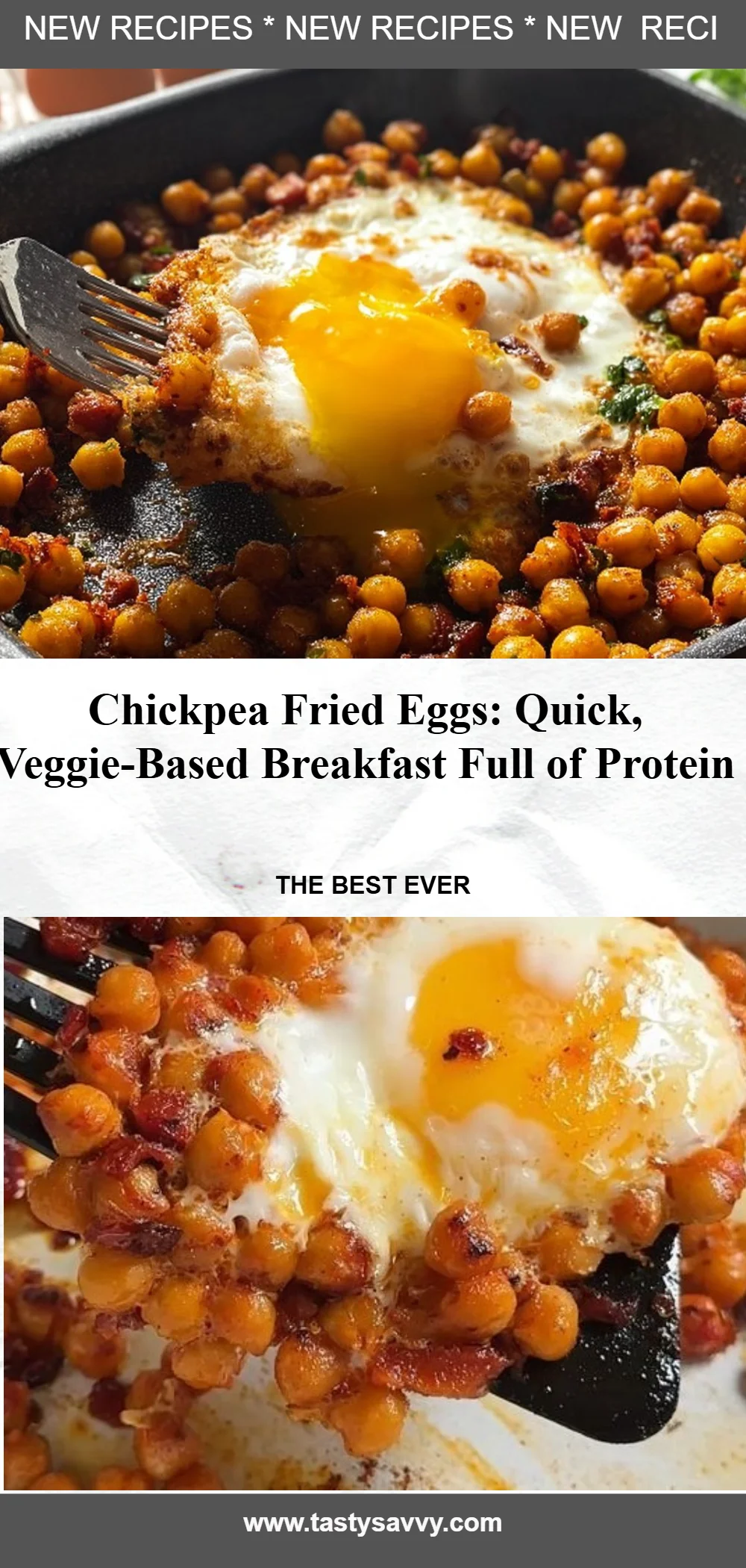 Chickpea Fried Eggs