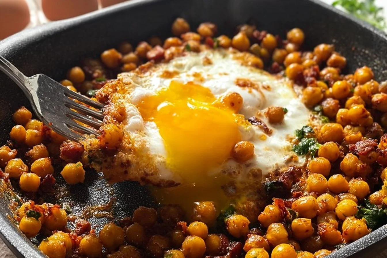 Chickpea Fried Eggs