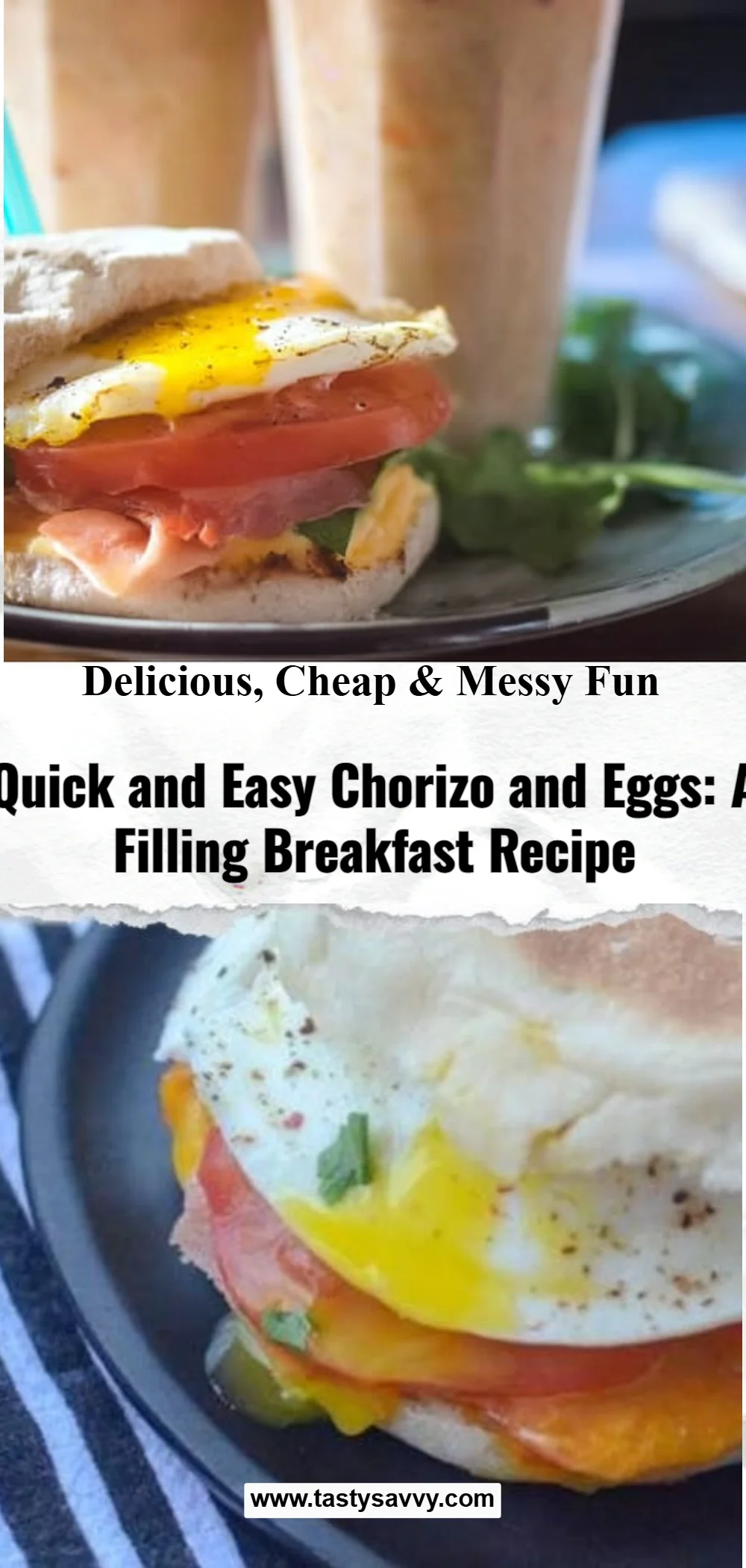 Chorizo and Eggs Breakfast