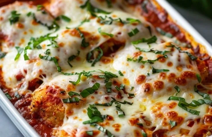 Classic Chicken Parmigiana