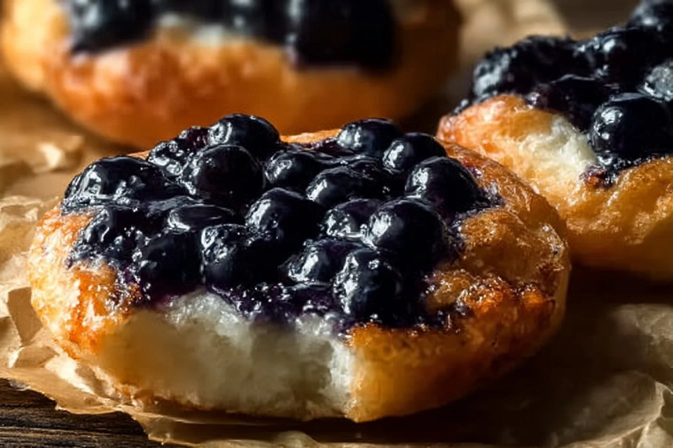 Cottage Cheese Blueberry Cloud Bread