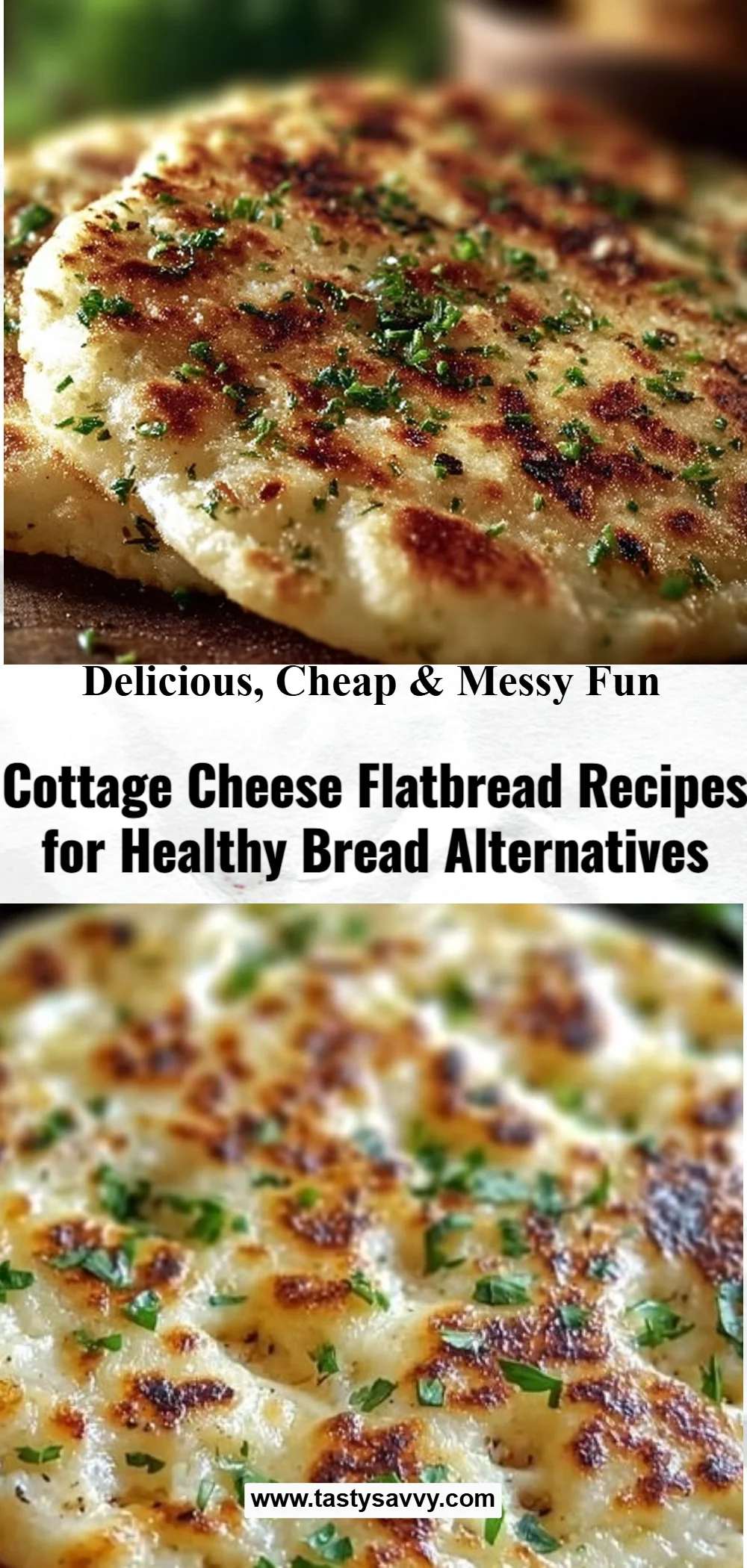 Cottage Cheese Flatbread