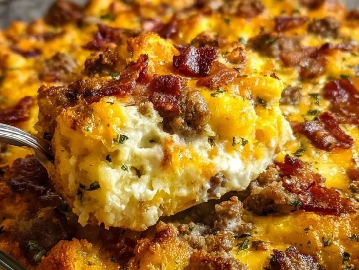 Crack Breakfast Casserole breakfast casserole Crack Breakfast Casserole