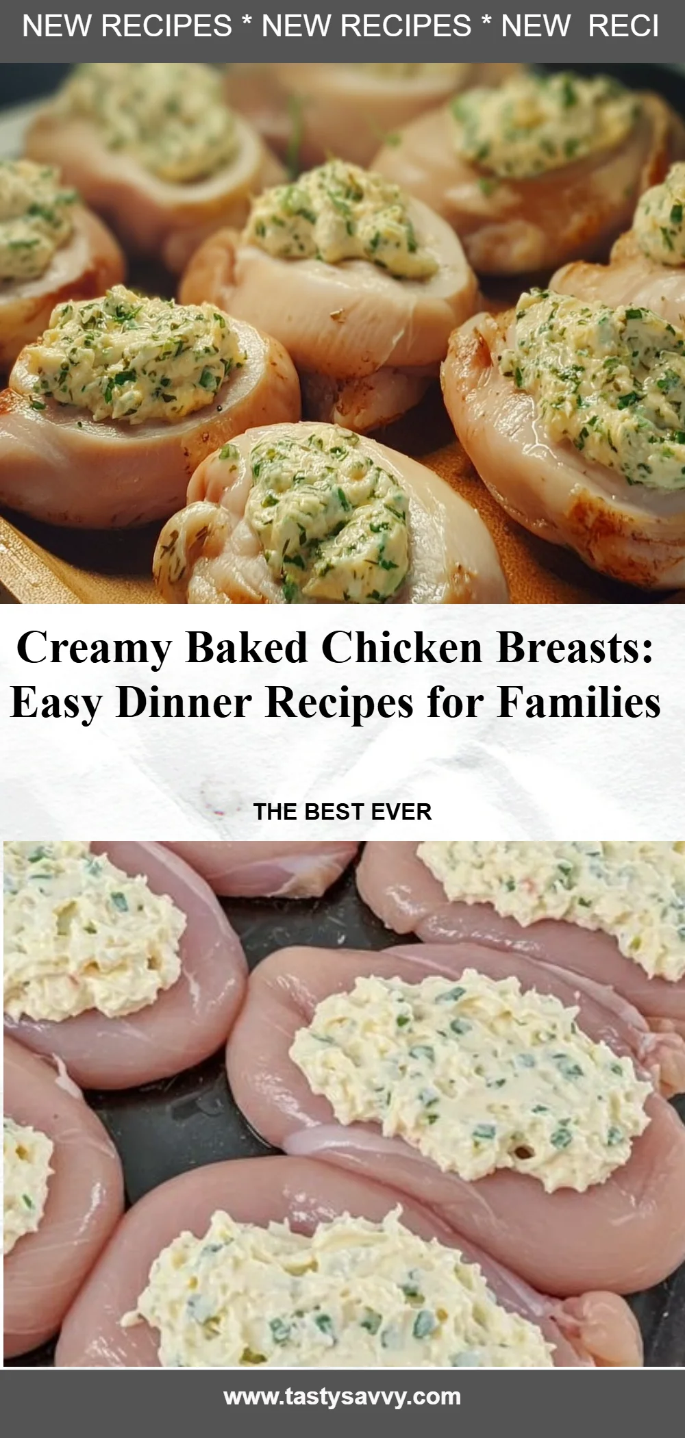 Creamy Baked Chicken Breasts