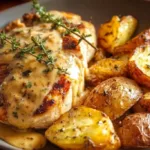 Creamy Garlic Chicken Potatoes creamy garlic chicken potatoes 2026 03 29 192659 1024x683 1
