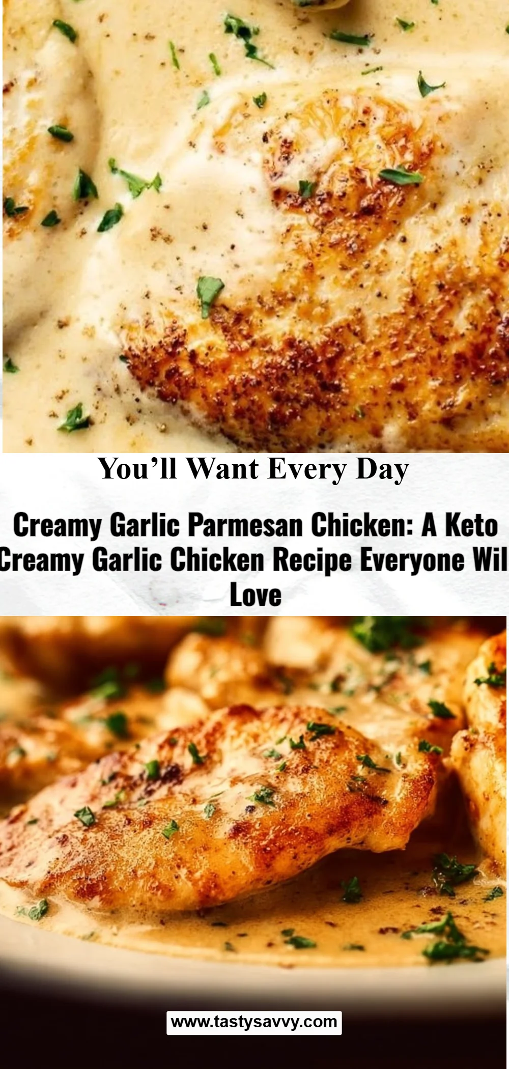 Creamy Garlic Parmesan Chicken