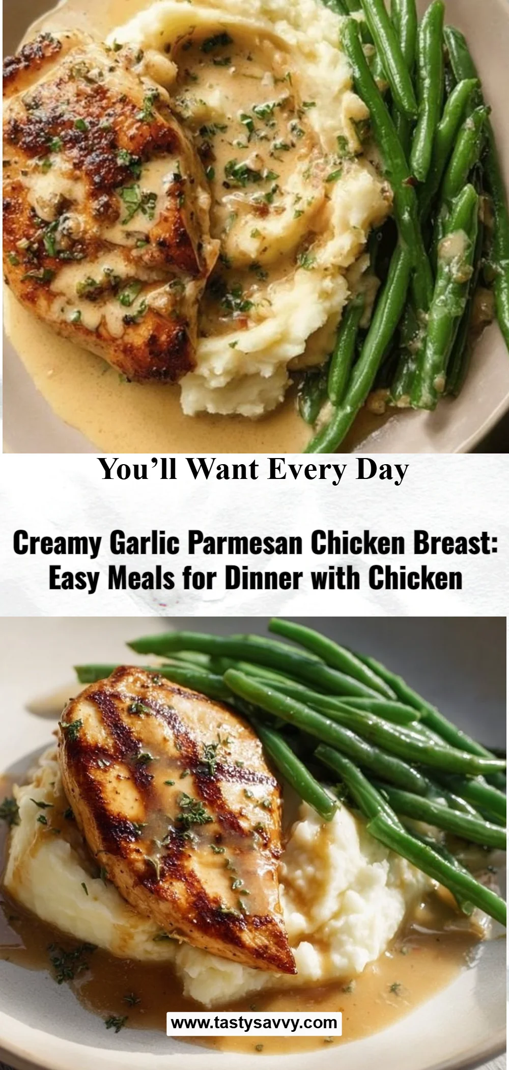 Creamy Garlic Parmesan Chicken Breast garlic parmesan chicken Creamy Garlic Parmesan Chicken Breast