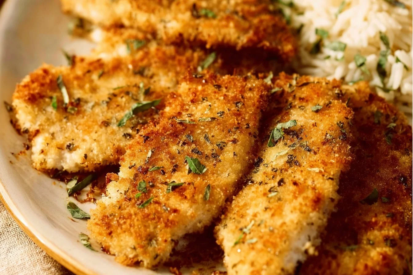 Crispy Baked Chicken Breasts
