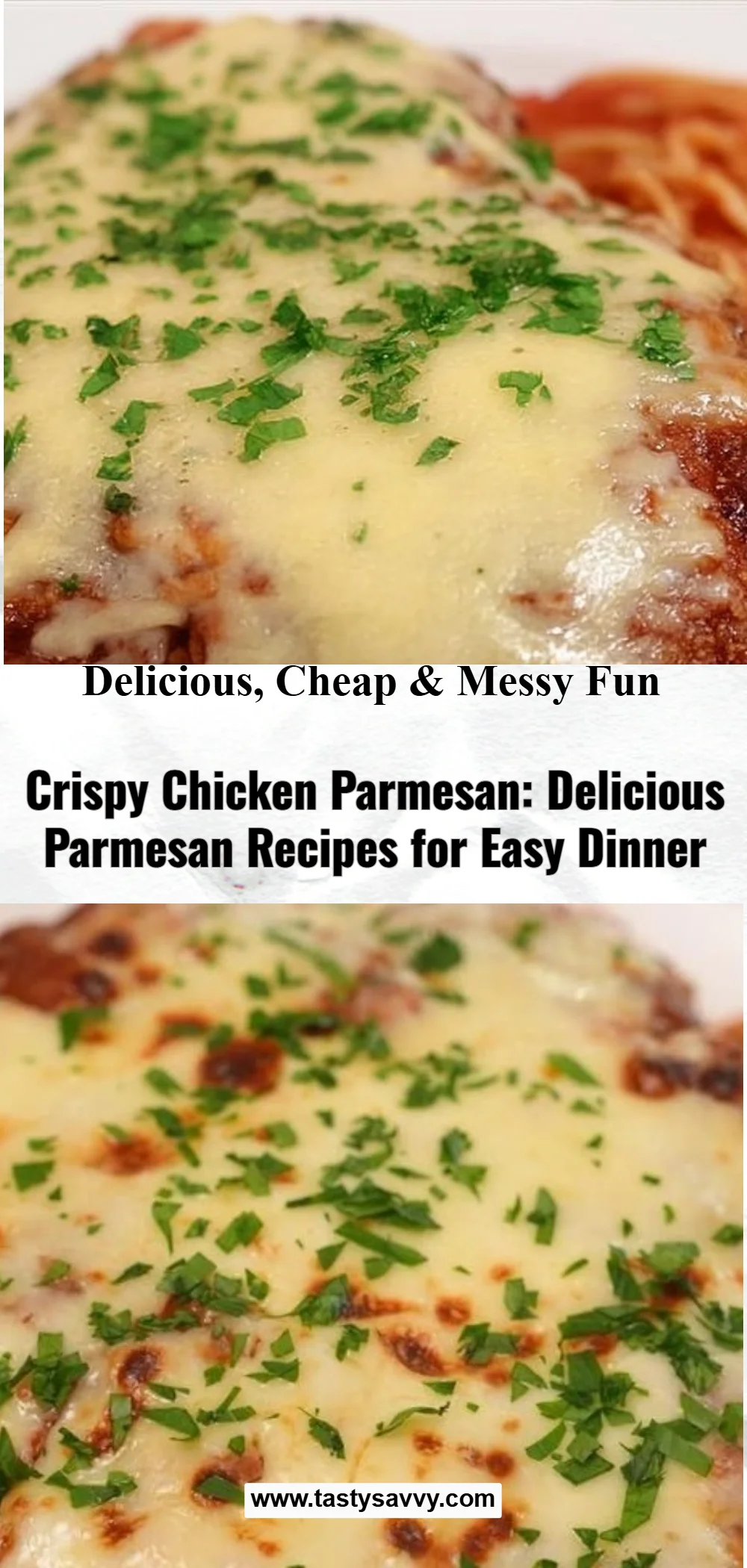 Crispy Chicken Parmesan
