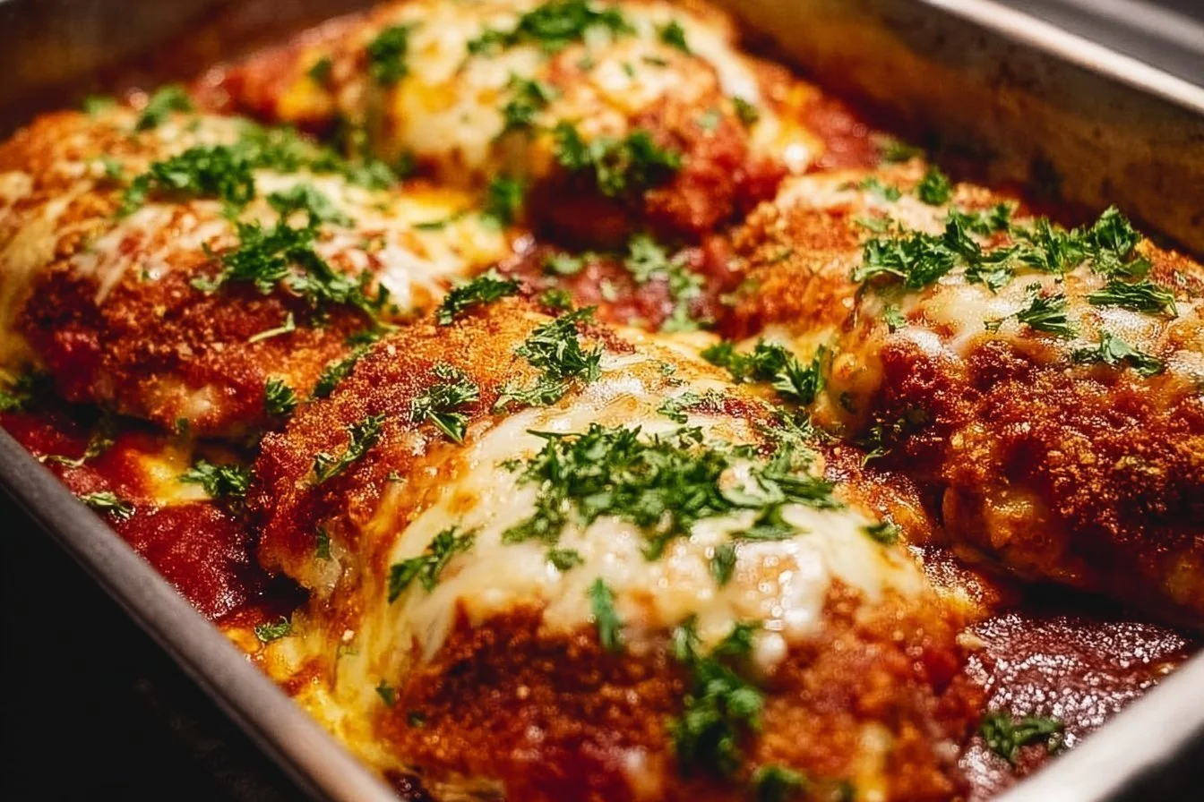 Crispy Chicken Parmesan