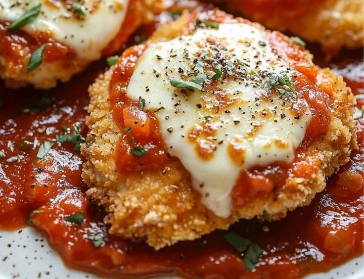 Crispy Chicken Parmesan chicken parmesan Crispy Chicken Parmesan