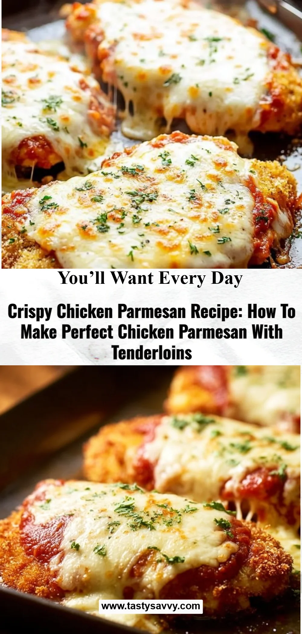 Crispy Chicken Parmesan