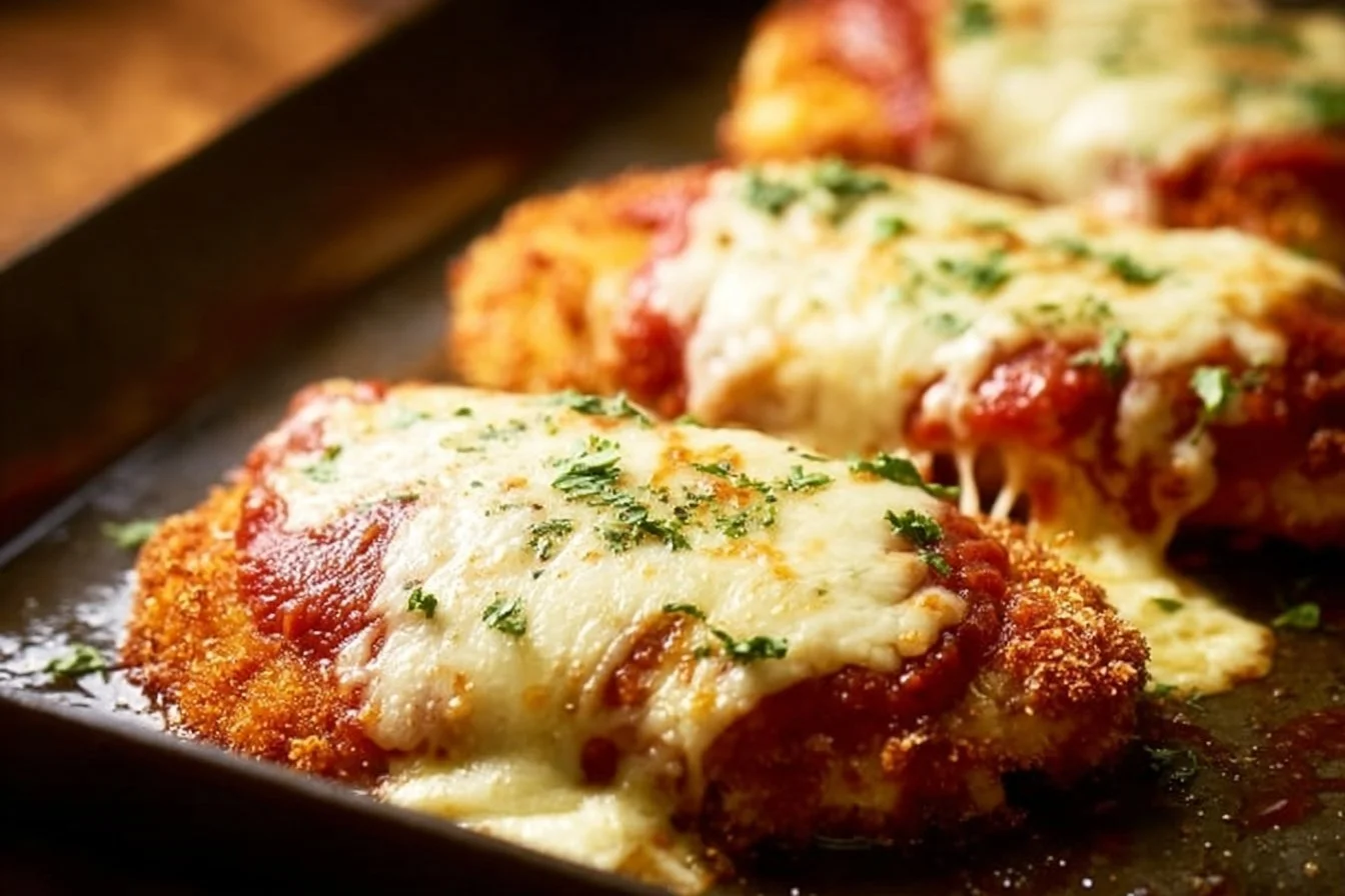 Crispy Chicken Parmesan