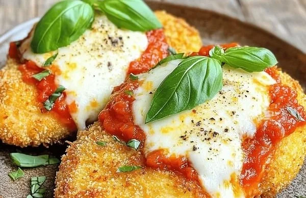 Crispy Chicken Parmesan