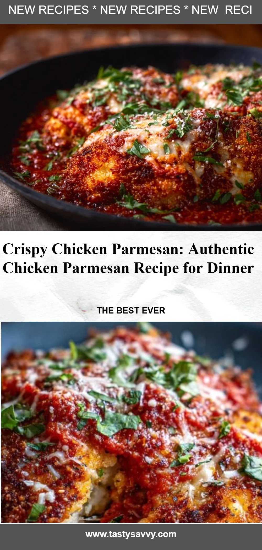 Crispy Chicken Parmesan Crispy Chicken Parmesan Crispy Chicken Parmesan