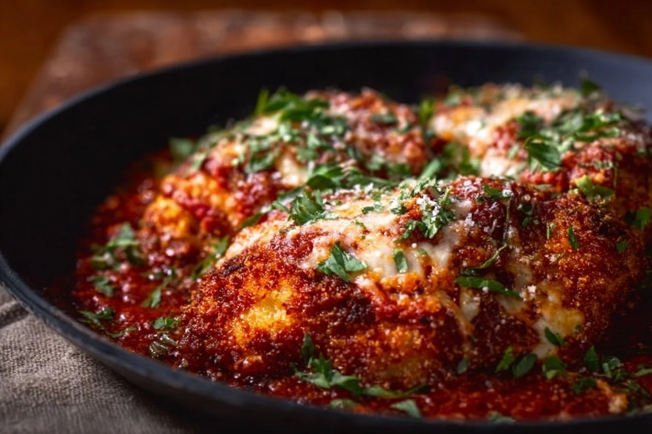 Crispy Chicken Parmesan Crispy Chicken Parmesan Crispy Chicken Parmesan
