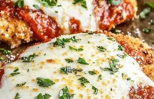 Crispy Chicken Parmesan