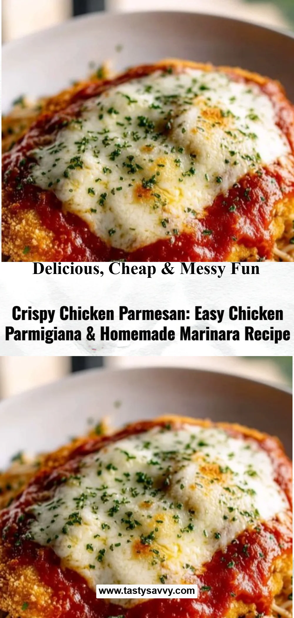 Crispy Chicken Parmesan