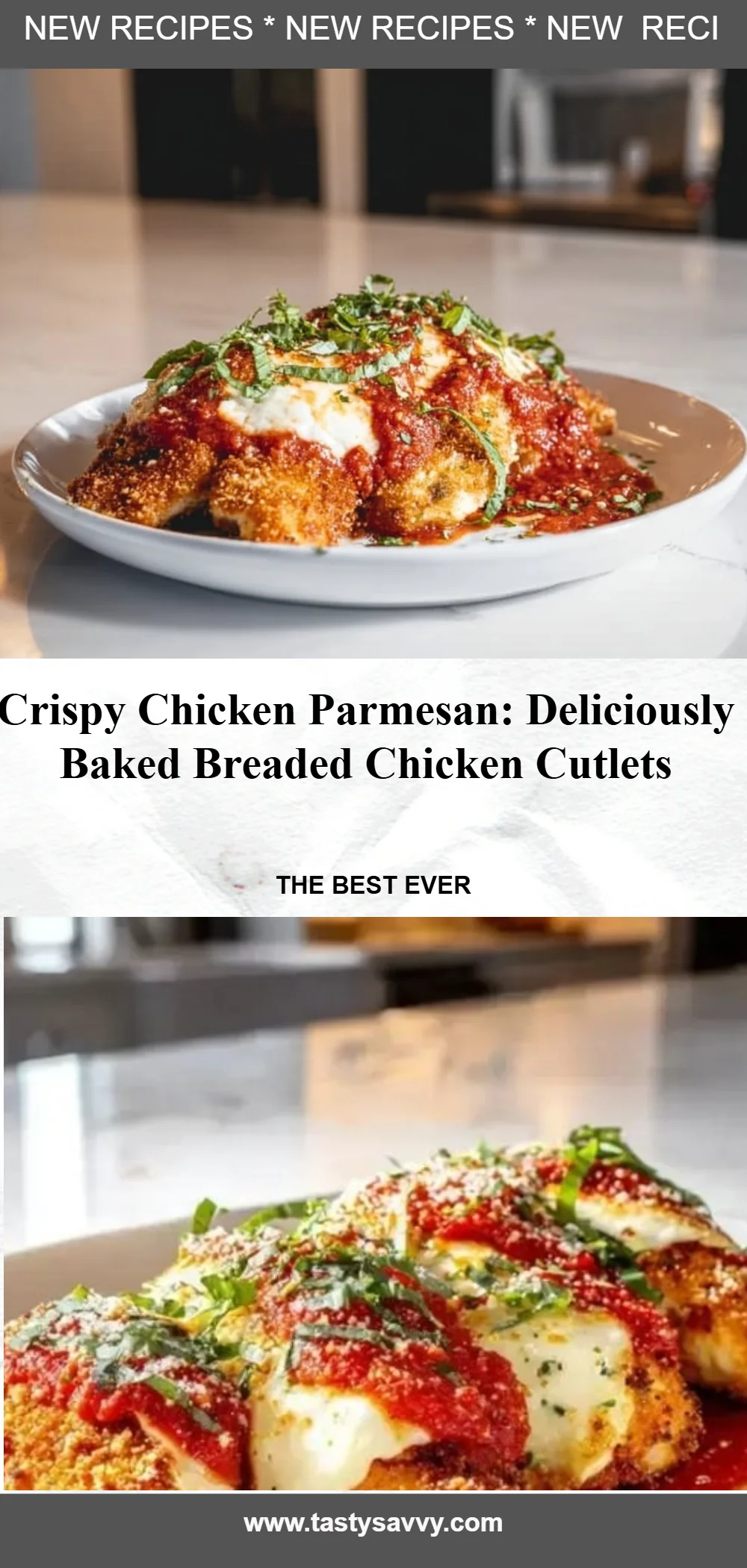 Crispy Chicken Parmesan