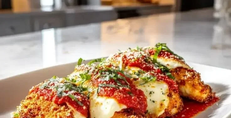 Crispy Chicken Parmesan
