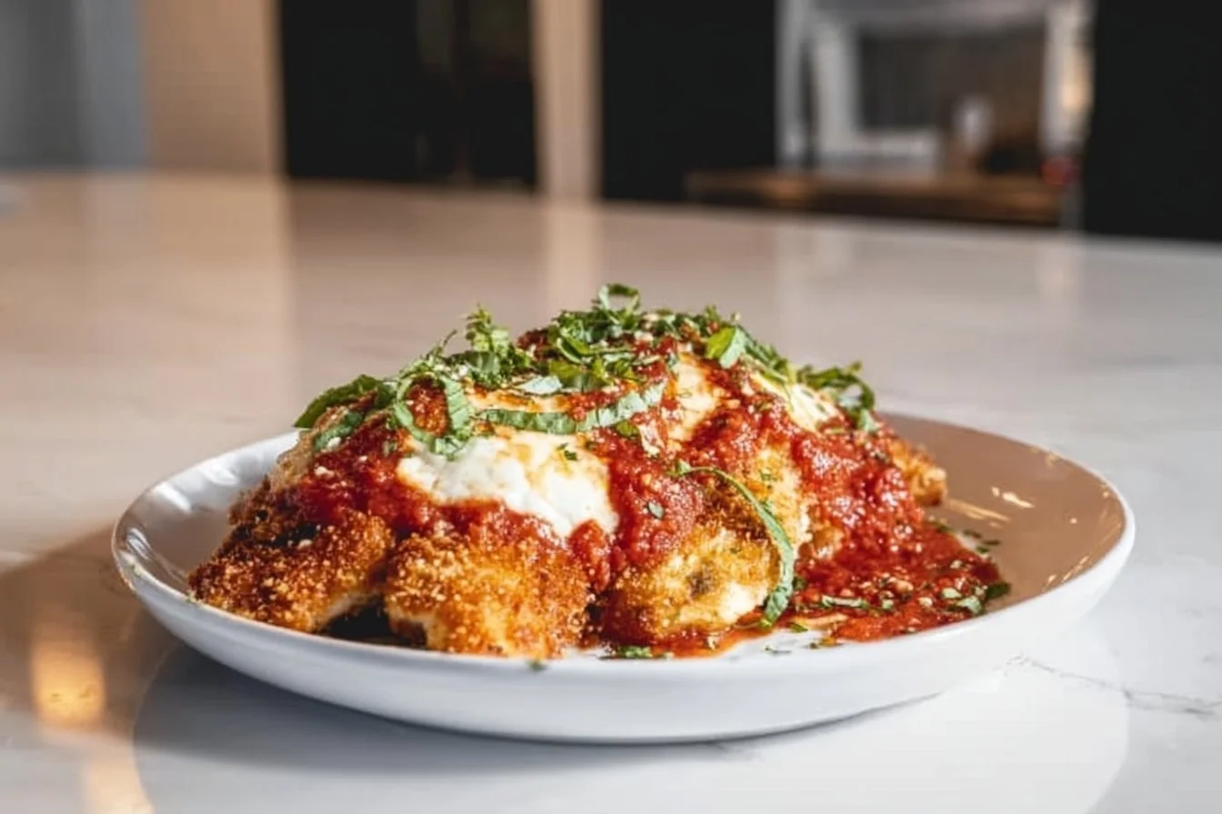 Crispy Chicken Parmesan
