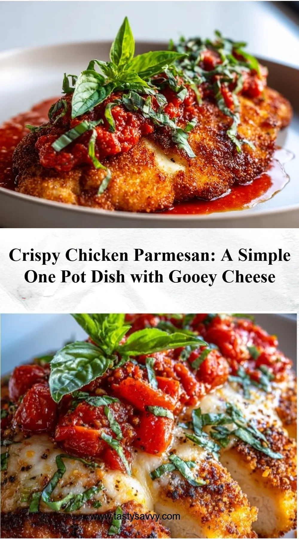 Crispy Chicken Parmesan