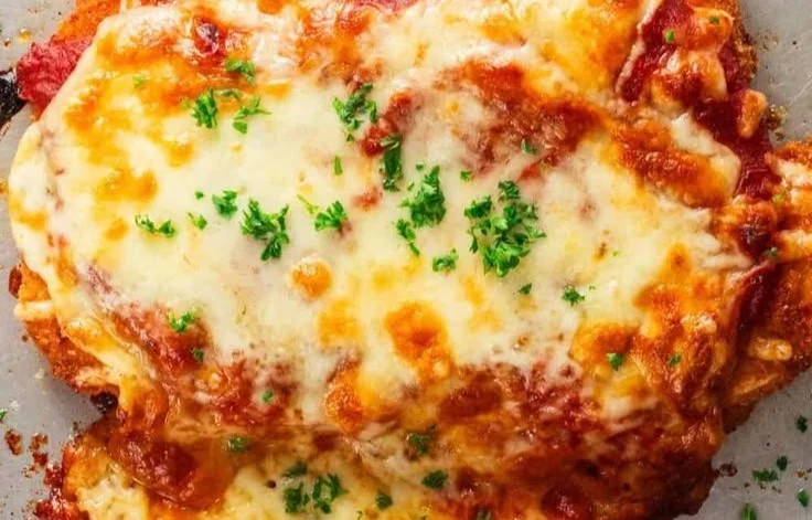 Crispy Chicken Parmigiana