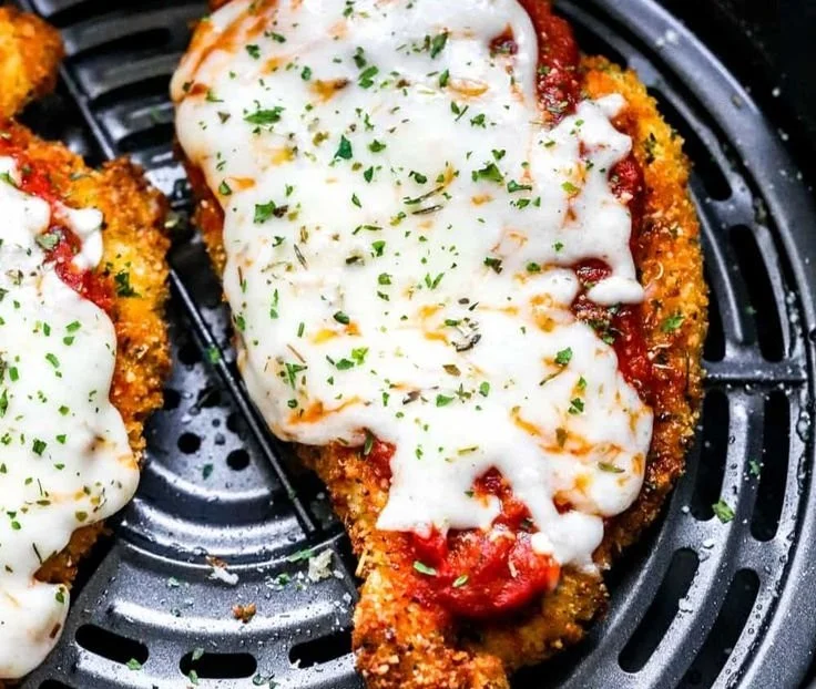Crispy Healthy Chicken Parmesan