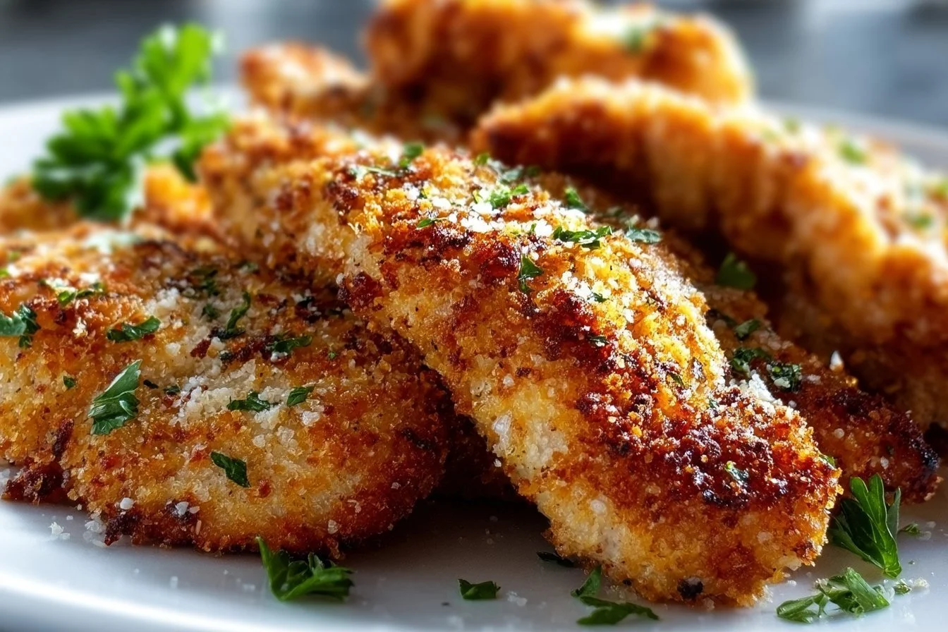 Crispy Oven-Baked Italian Parmesan Chicken