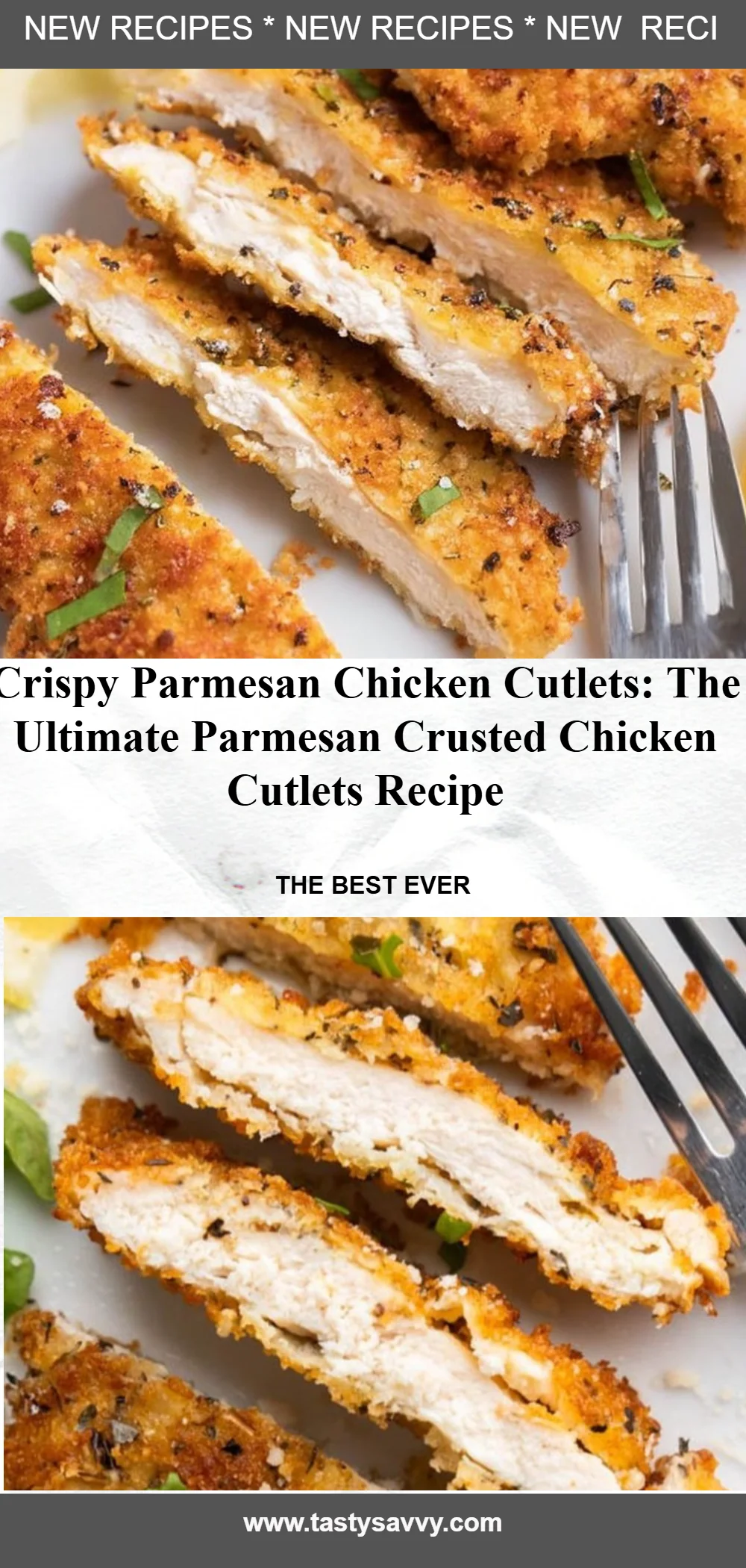 Crispy Parmesan Chicken Cutlets