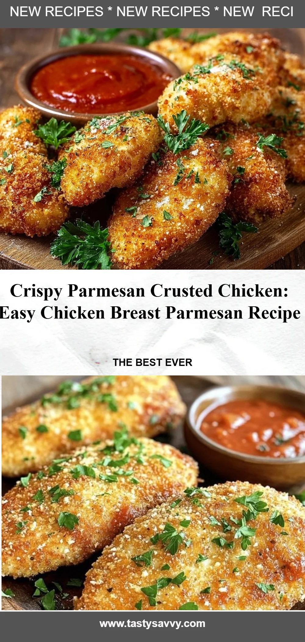 Crispy Parmesan Crusted Chicken Parmesan Crusted Chicken Crispy Parmesan Crusted Chicken