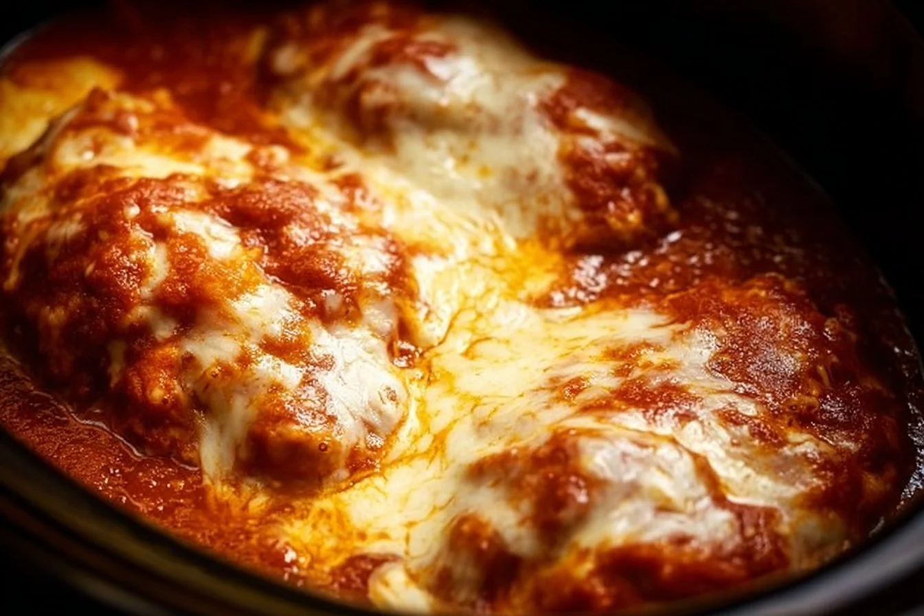 Crockpot Chicken Parmesan