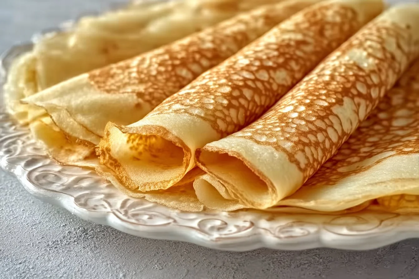 Delicious Oatmeal Crepes for a Wholesome Breakfast Treat