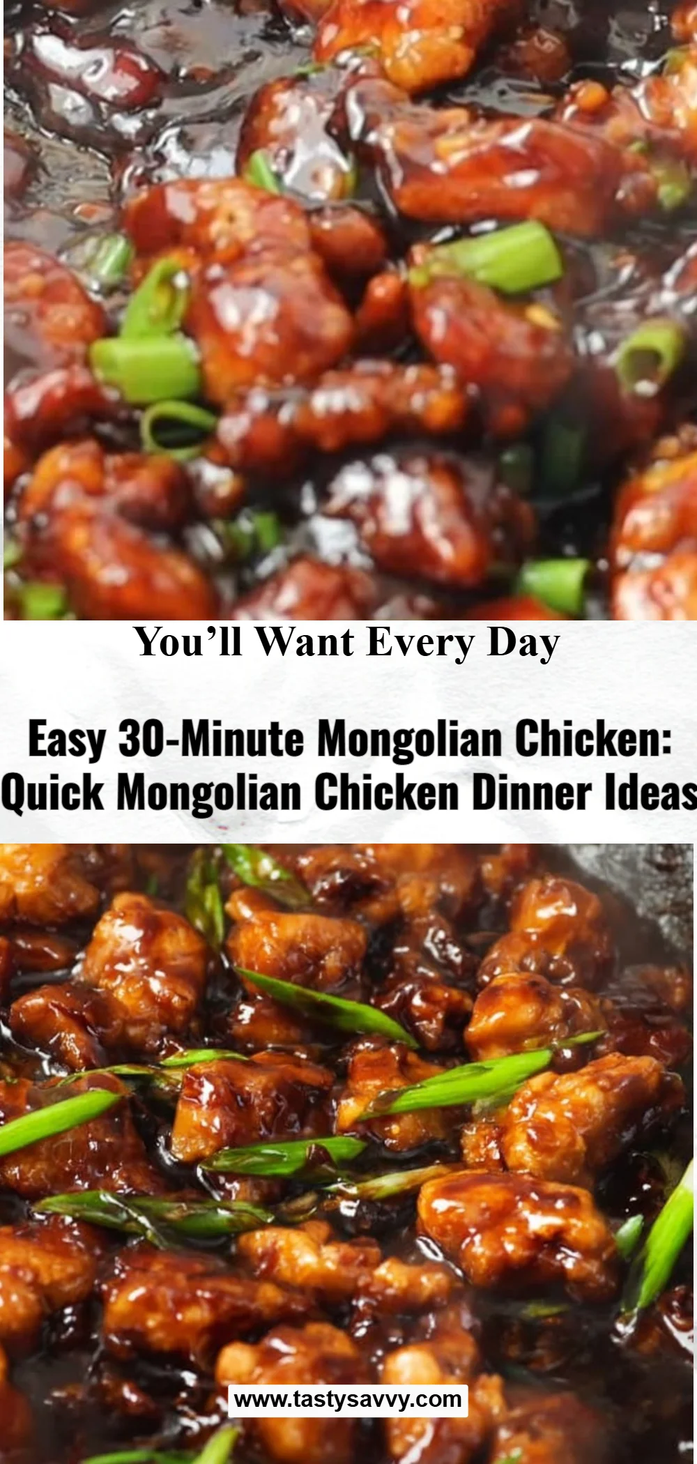Easy 30-Minute Mongolian Chicken