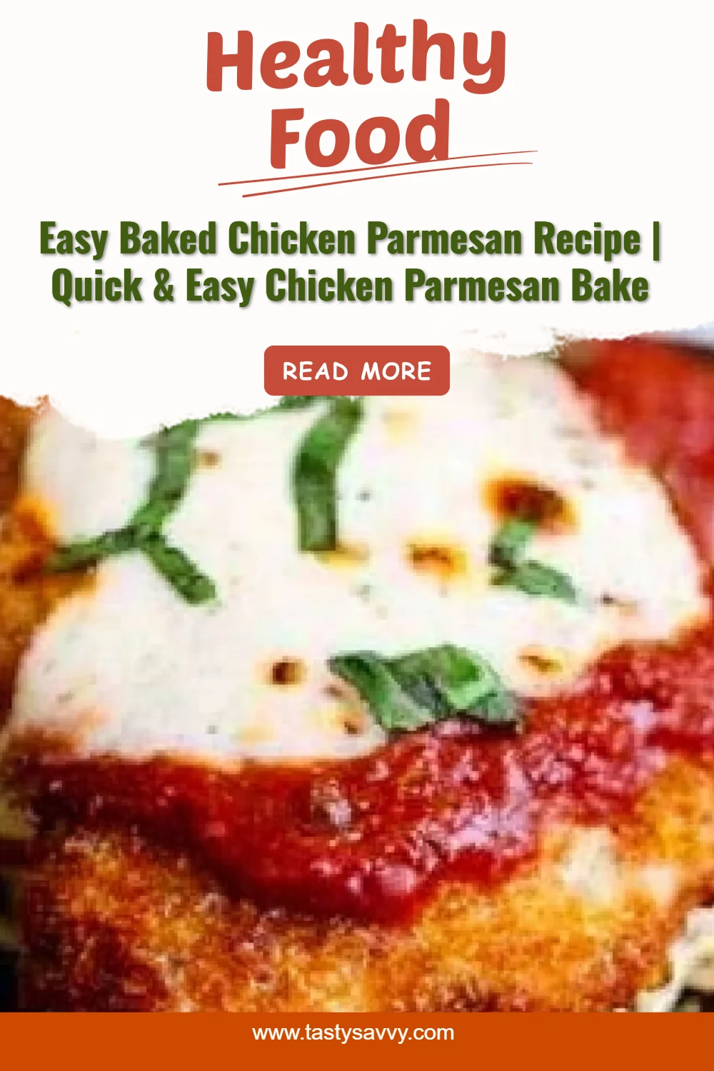 Easy Baked Chicken Parmesan