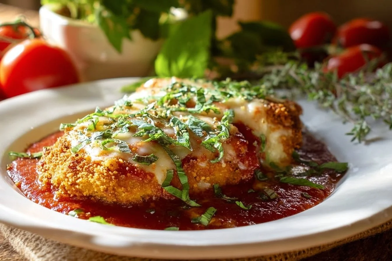 Easy Baked Chicken Parmesan