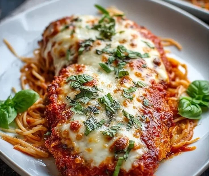 Easy Baked Chicken Parmesan