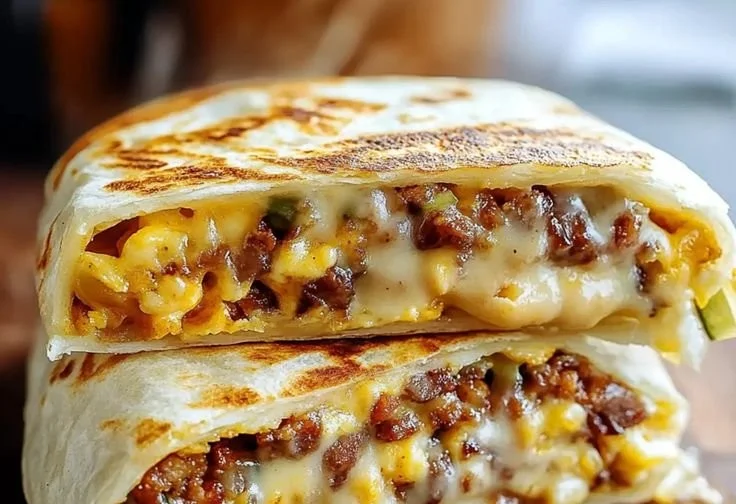 Easy Breakfast Crunchwrap Delight