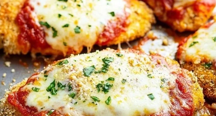 Easy Chicken Parmesan chicken parmesan Easy Chicken Parmesan