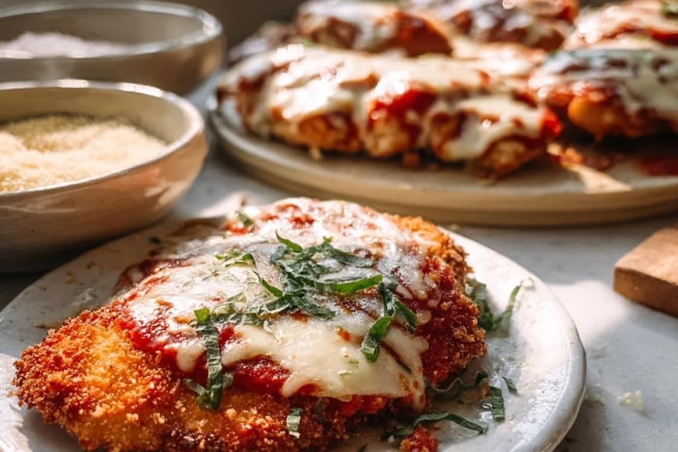 Easy Chicken Parmesan chicken parmesan Easy Chicken Parmesan