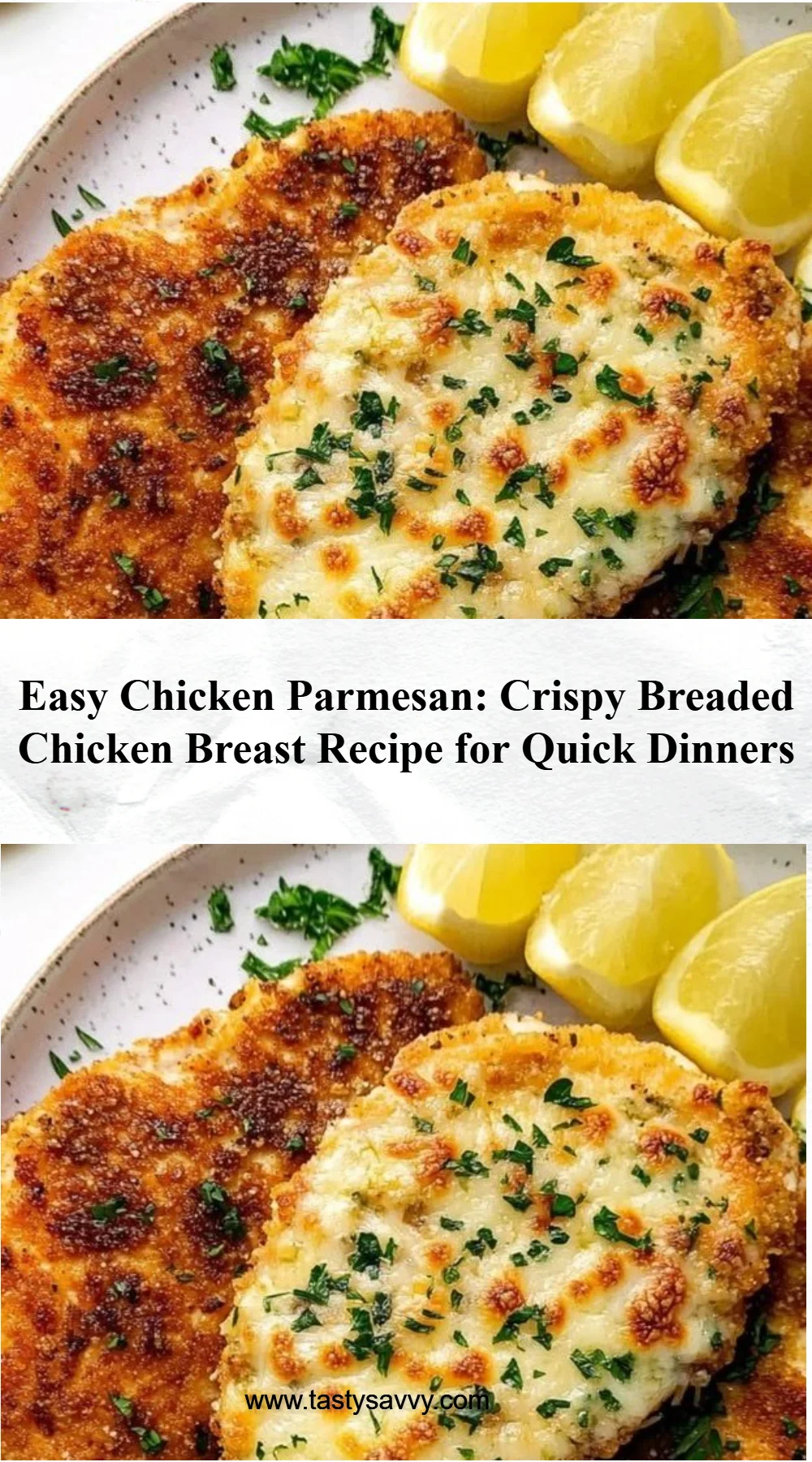 Easy Chicken Parmesan