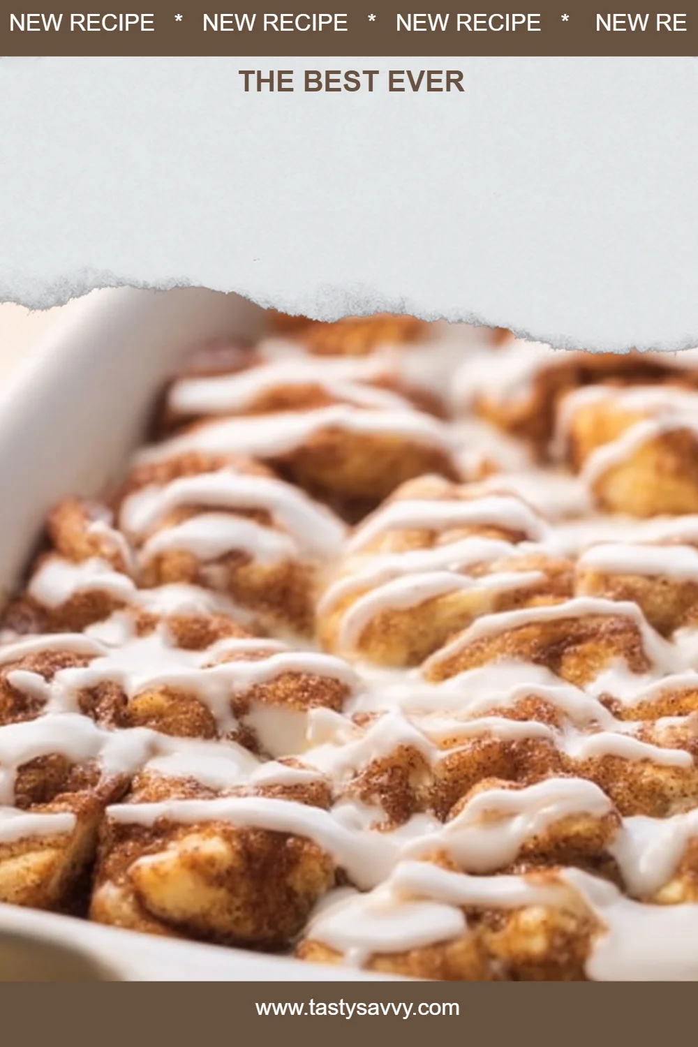 Easy Cinnamon Roll Casserole