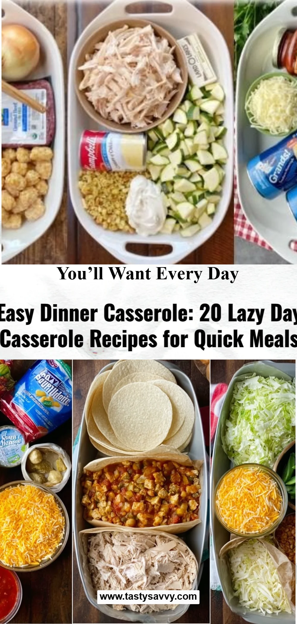 Easy Dinner Casserole dinner casserole Easy Dinner Casserole
