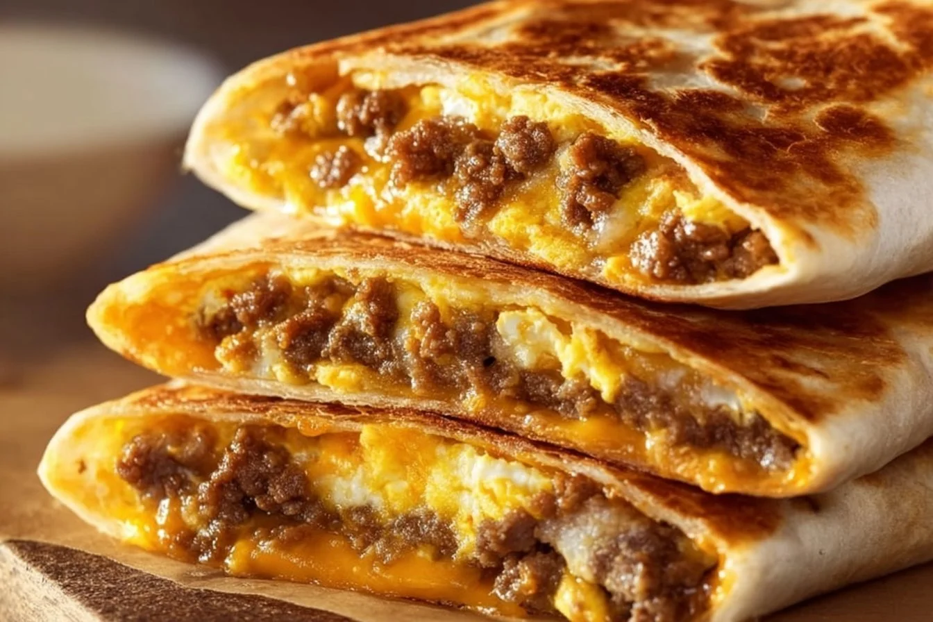 Easy egg breakfast wraps with vegetables and herbs for a healthy meal